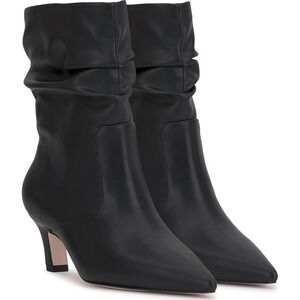 NWOB Jessica Simpson womens Vyluna Kitten Heel Slouch Booties Black Size 6.5